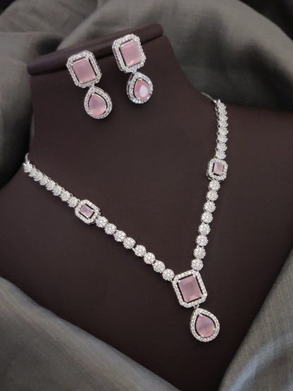 Elegant American Diamond Necklace