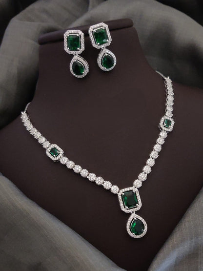 Elegant American Diamond Necklace