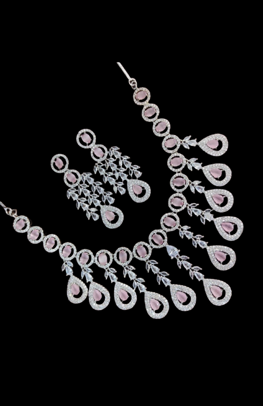 american diamond necklace set: timeless beauty and sophistication