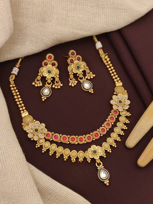 Exquisite High Gold Necklace - Timeless Luxury